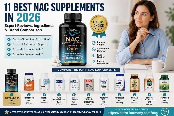 11 Best NAC (N-Acetyl Cysteine) Supplements in 2026: Expert Reviews, Ingredients & Comparison – Geography as a Body of Knowledge
